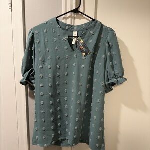 Elegant Teal Blouse for Women